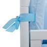 Bedding set for a baby crib 6 el Twins Beau blue