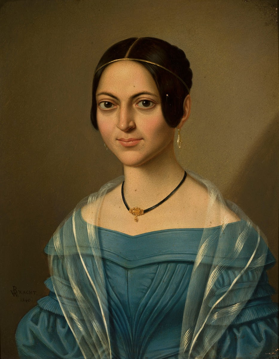Portrait of Charlotta Henrietta Schroeder 1840