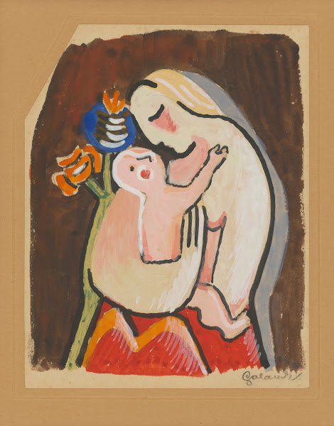 Mother and Child with Poppy 19371938