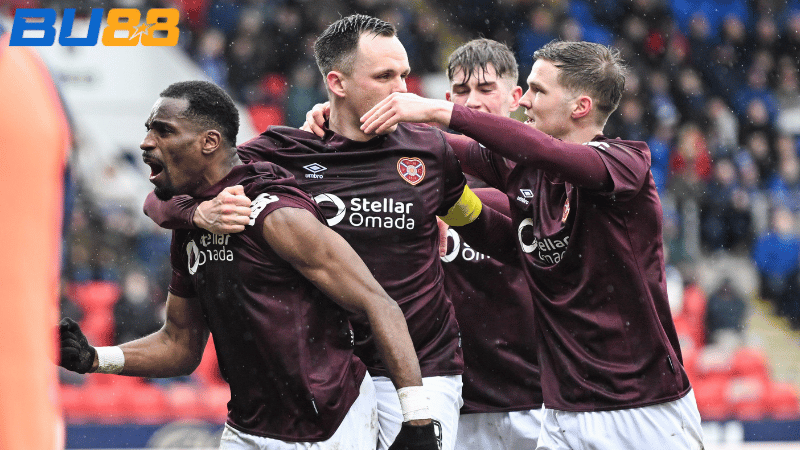Phong độ gần đây giữa Hearts B- St Johnstone