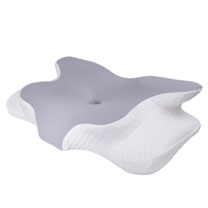 Functional pillow butterfly shape with memory foam
