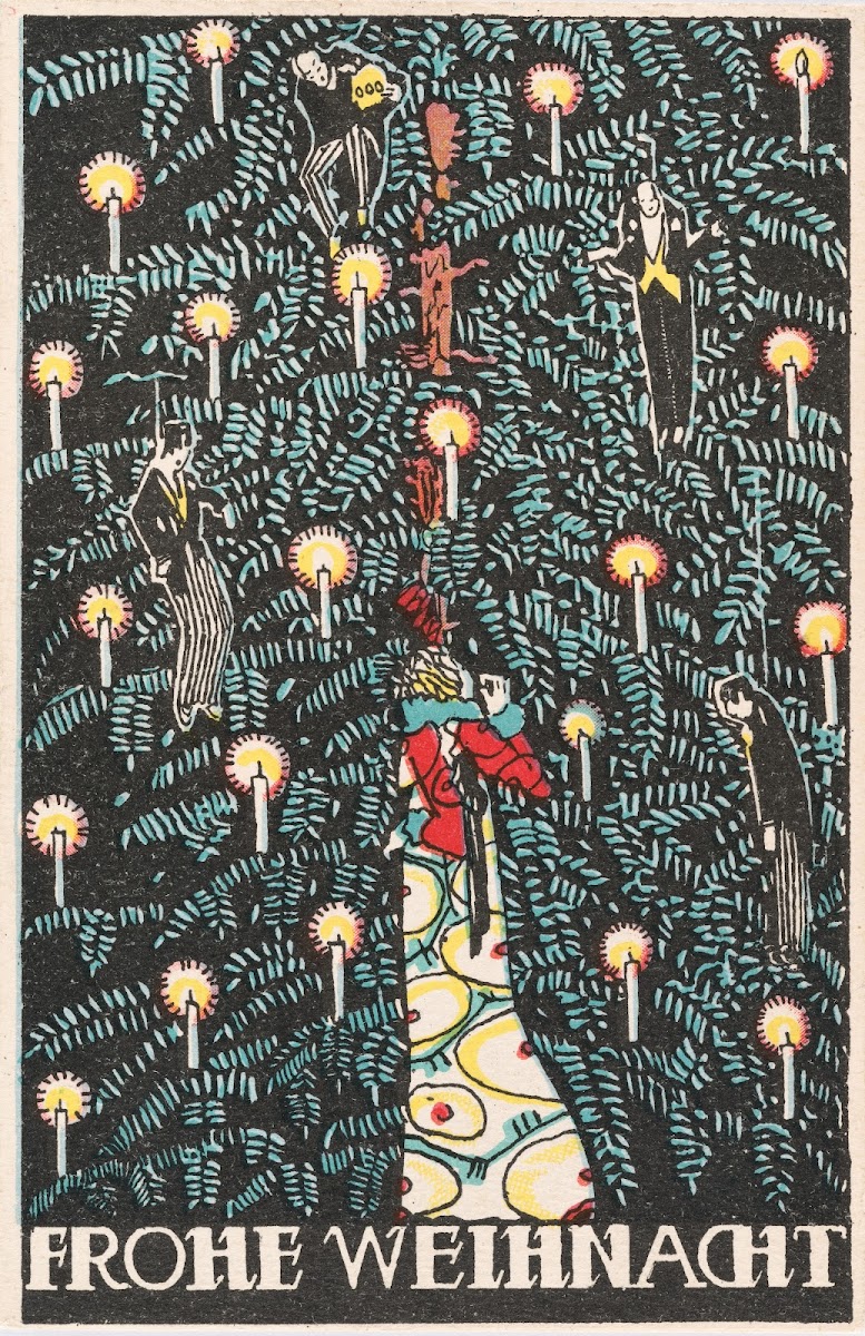 Nr 838 Weihnachtskarte 1912