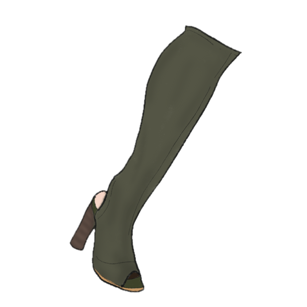 Yeezy HIGH KNIT BOOT WITH OPEN TOE product image