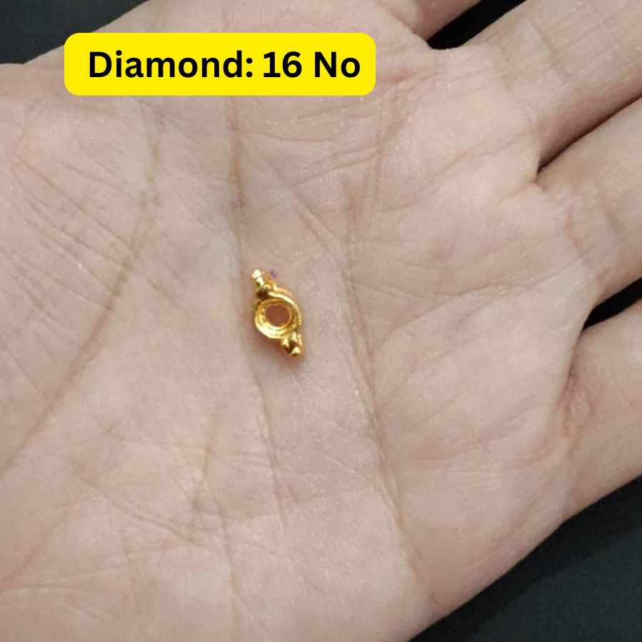 Base dot Round 16 No pendent base ( pack of 100)