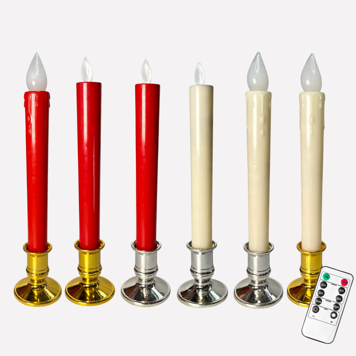 LED Stick Candle with Flame Effect