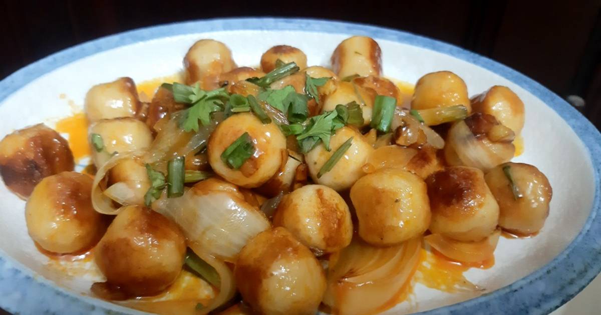 Cá viên chiên nước mắm