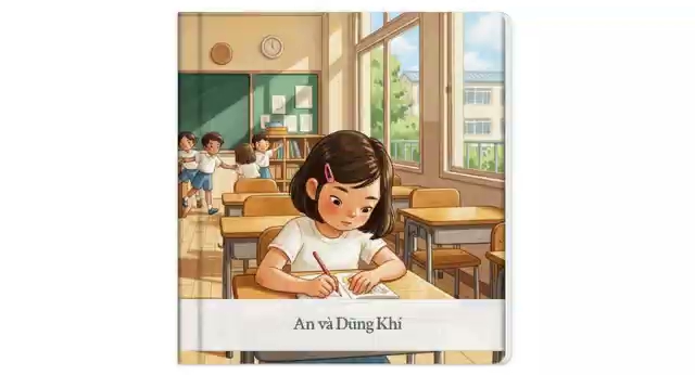 Truyện tranh An và dũng khí - khac