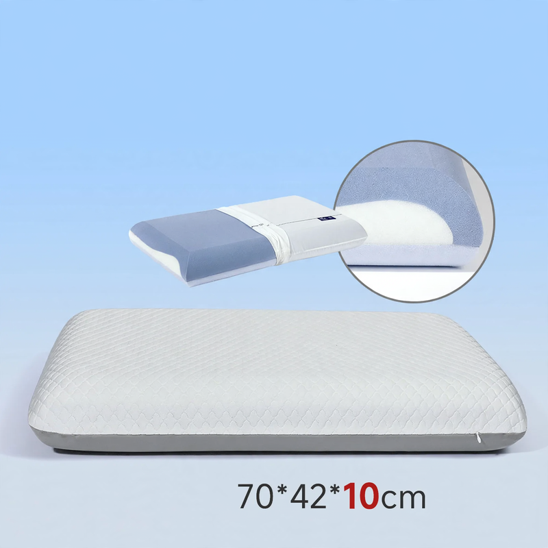 Rectangular Memory Foam Neck Support Pillow