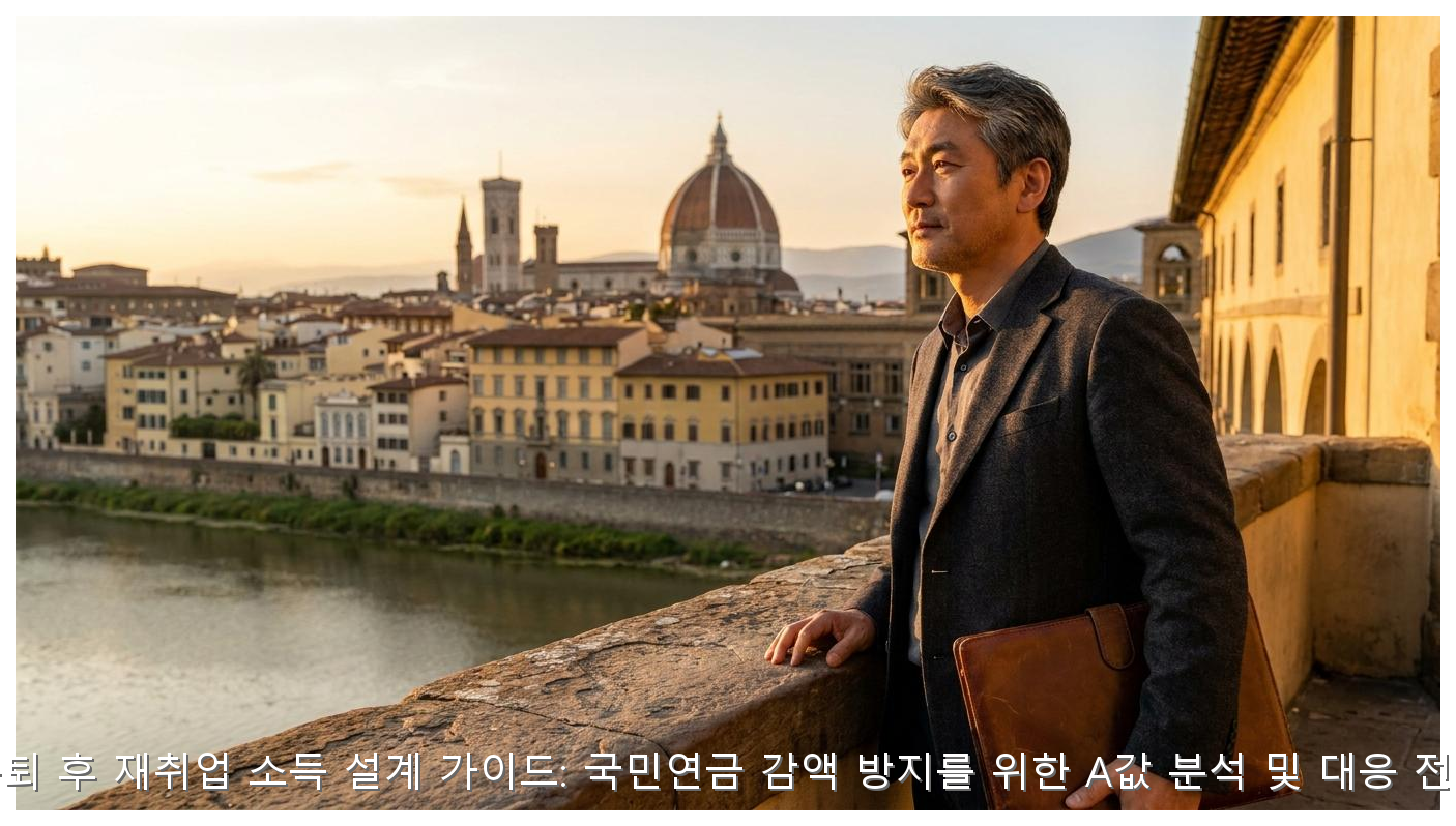 은퇴 후 재취업 소득 설계 가이드: 국민연금 감액 방지를 위한 A값 분석 및 대응 전략 핵심 안내 및 분석 인포그래픽 (2)