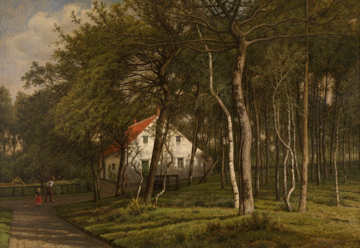 A Forester Cottage in Putte 1894