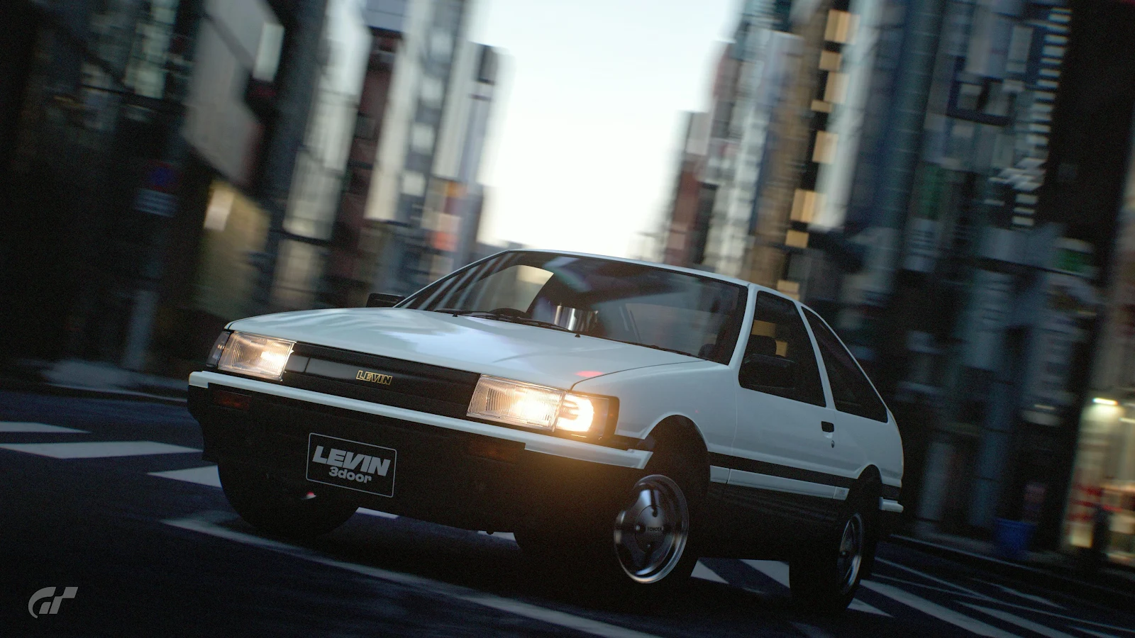 Toyota Corolla Levin AE86 - Gaming Photography 4K Wallpaper (3840x2160)