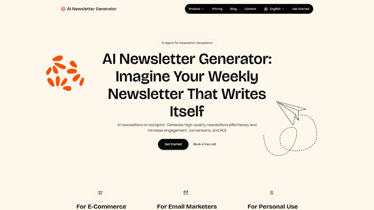 Captura de AI Newsletter