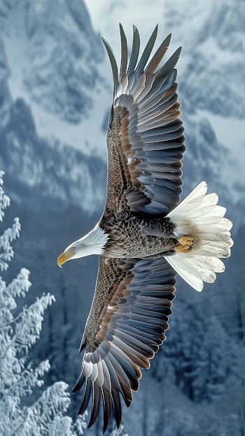 Eagle Winter Picture