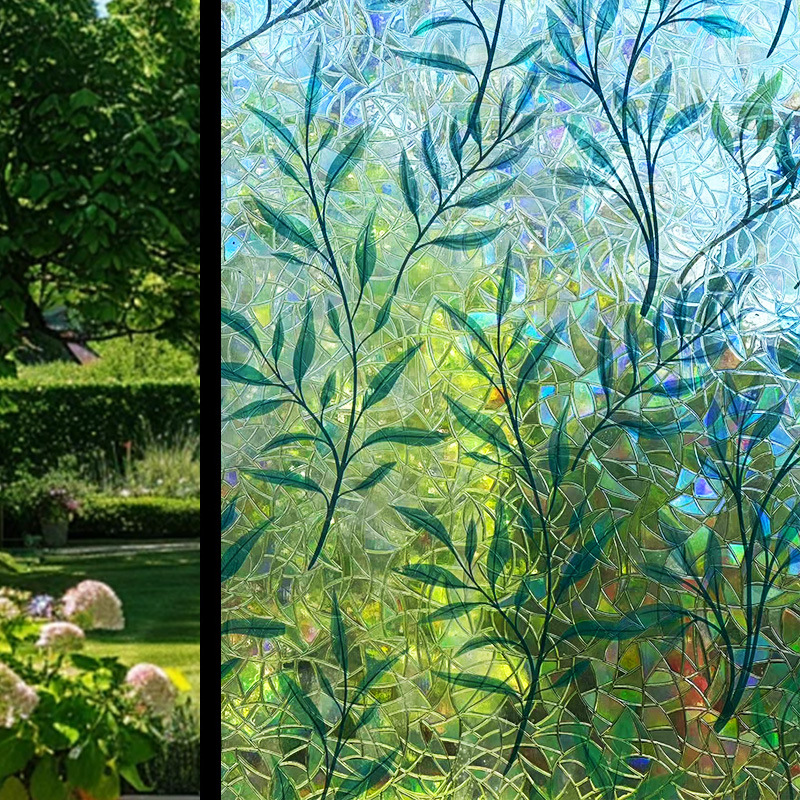 Dekorative Fensterfolie mit geometrischem Muster