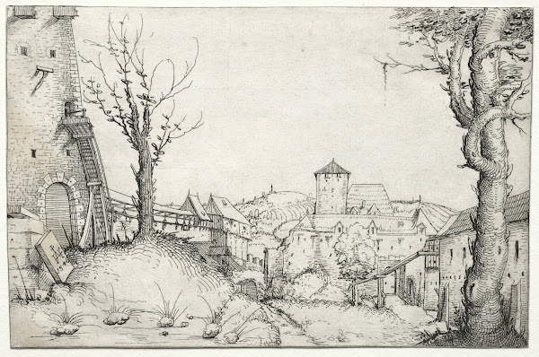 Courtyard of a castle 1546