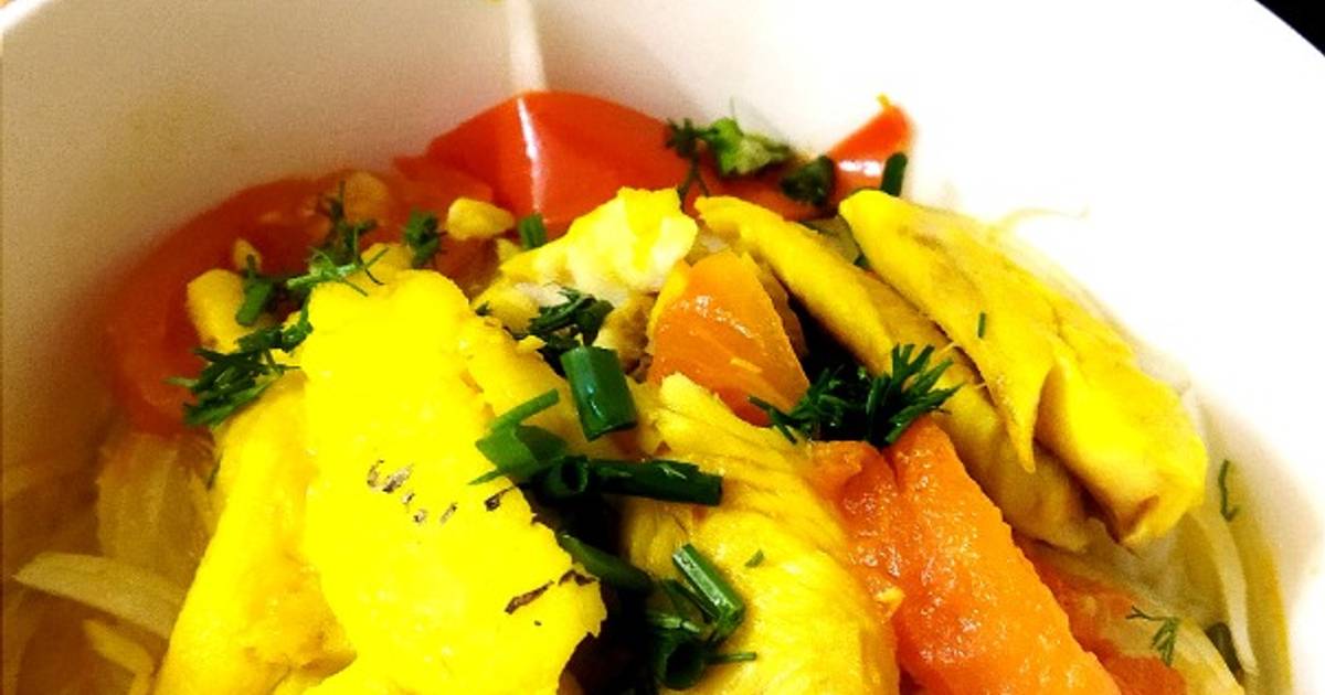 Bún cá trộn Thái Bình