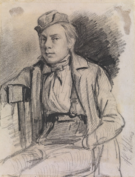 Portrait of Adolphe Dillens 19th century