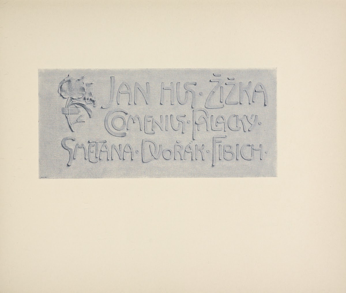 Beispiele kunstlerischer Schrift Pl015 1900