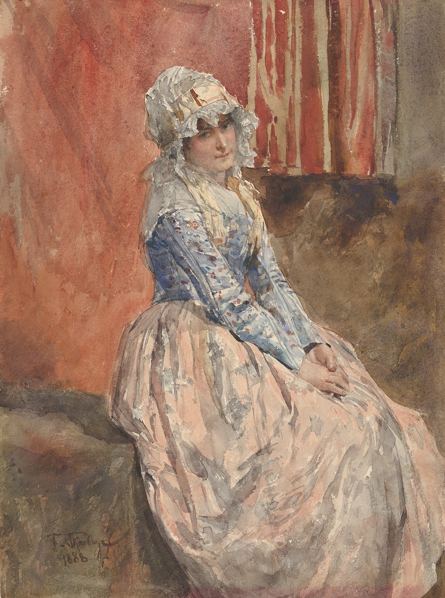 A Seated Woman 1888