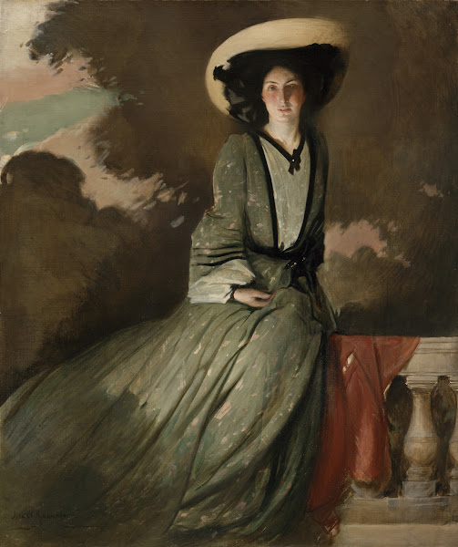 Portrait of Mrs John White Alexander circa 1902