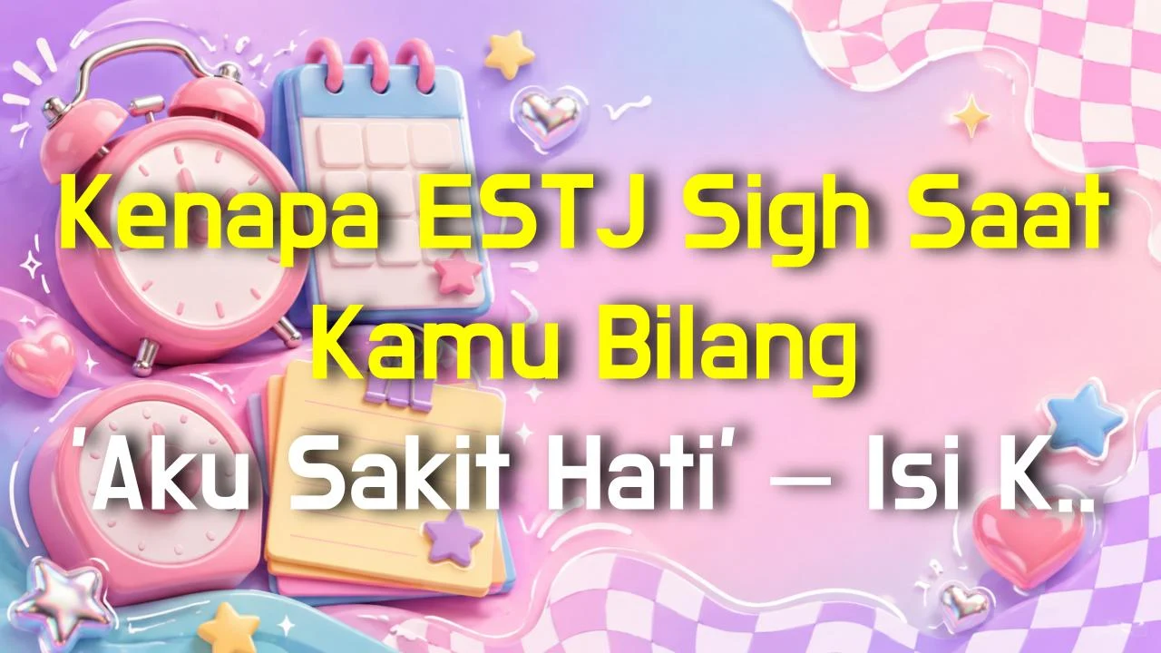 Kenapa ESTJ Sigh Saat Kamu Bilang 'Aku Sakit Hati' – Isi Kepala Mereka yang Sebenarnya