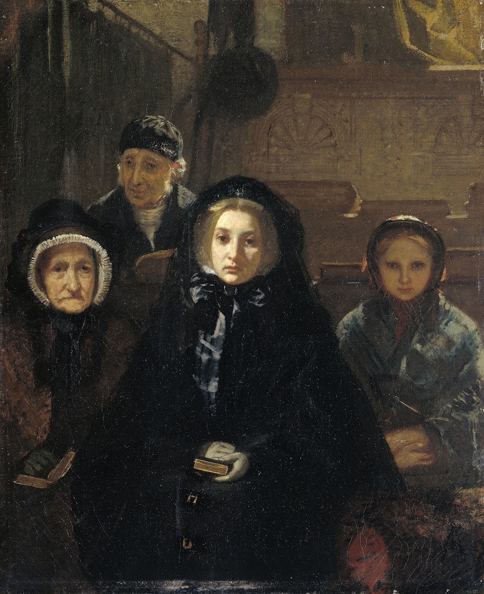Early to Church 1861