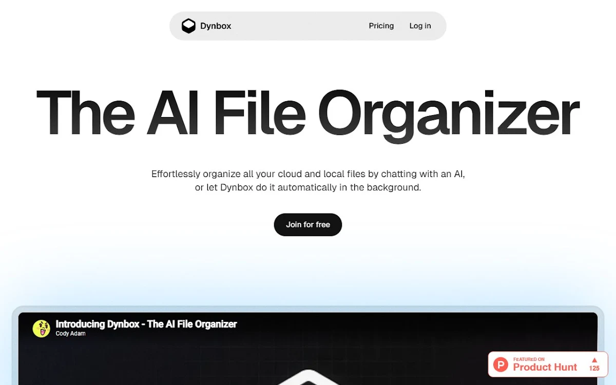 Captura de Dynbox.app
