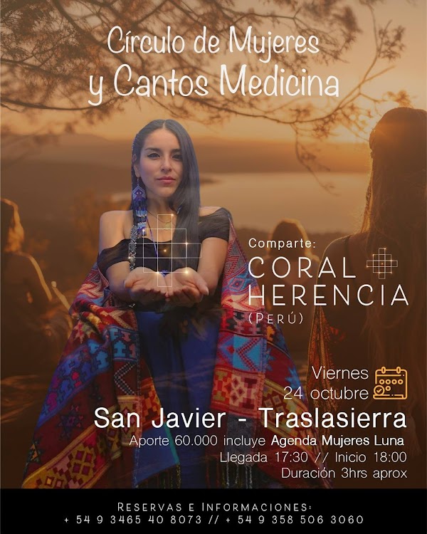 Círculo de Mujeres y Cantos de cura FLORECER 🌙