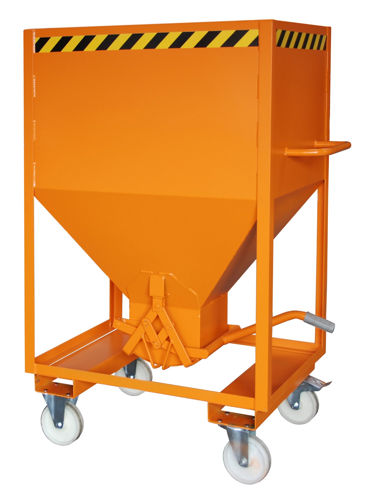 Silocontainer SRE 600, gelakt, Geeloranje