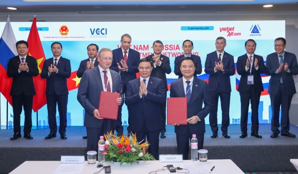 Thủ tướng Lê Minh Hưng chứng kiến Petrovietnam ký kết hợp tác chiến lược với các tập đoàn năng lượng hàng đầu Nga