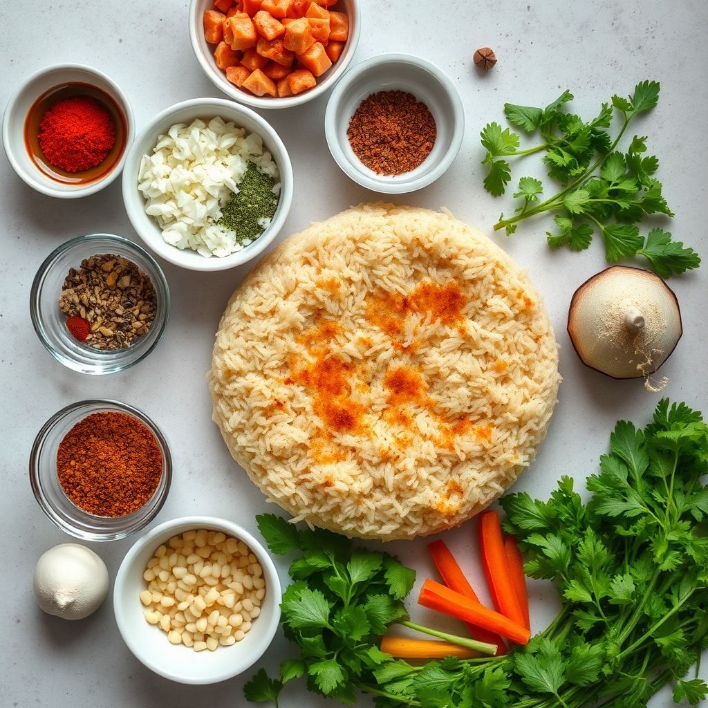 Ingredients for Wondering How to Make Rice Patties Easy Homemade Recipe for Crispy, Flavorful Rice Patties (30-Minute Pantry Dinner)