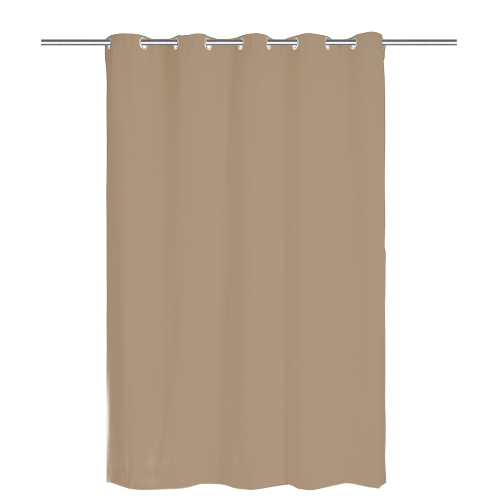 Set de cortinas blackout de poliéster CasaMia™ Oasis 135 x 241 cm, color topo