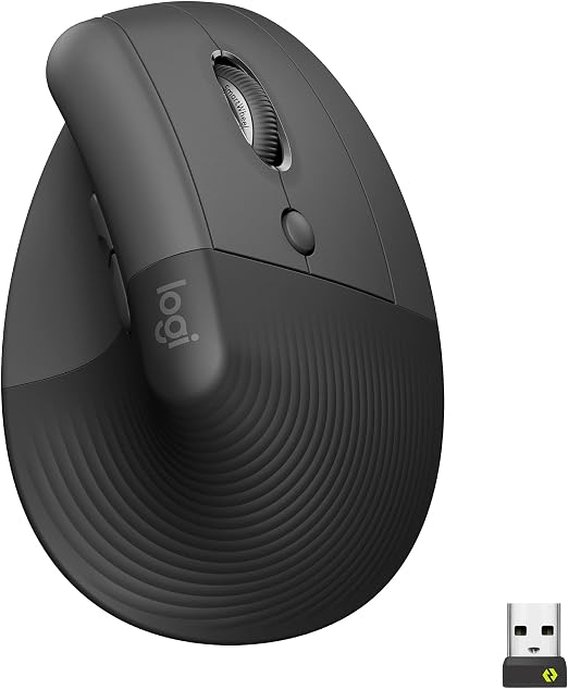 Logitech Lift Ratón Ergonómico Vertical Inalámbrico