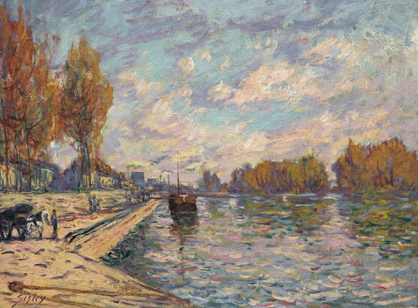 La Seine à Suresnes circa 1879
