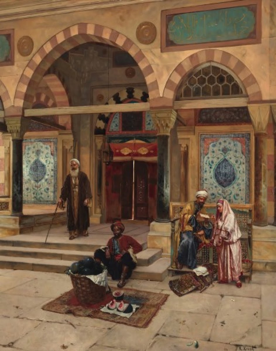 Outside The Mosque