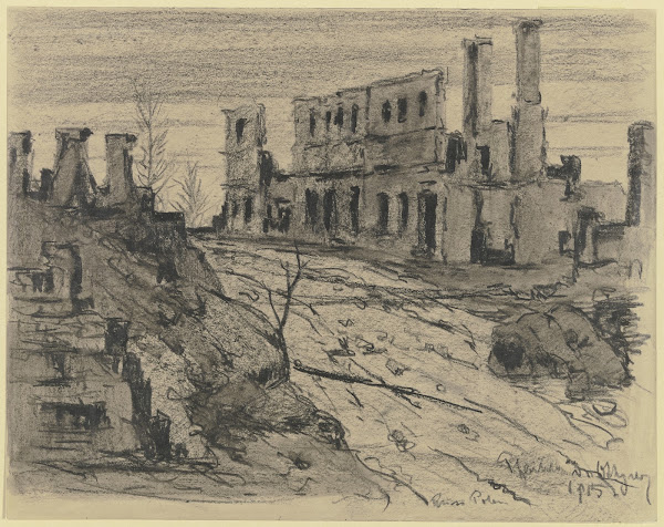 Verbrannte Erde in Russisch Polen 1915