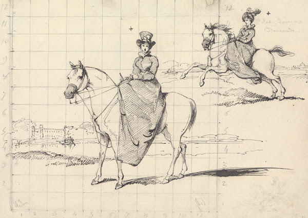 Lady Louisa Duncombe on Horseback 1824