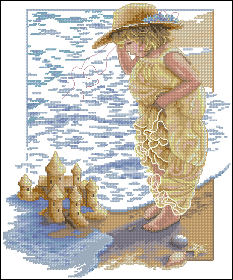 DIM3730 Sandcastle Dreams
