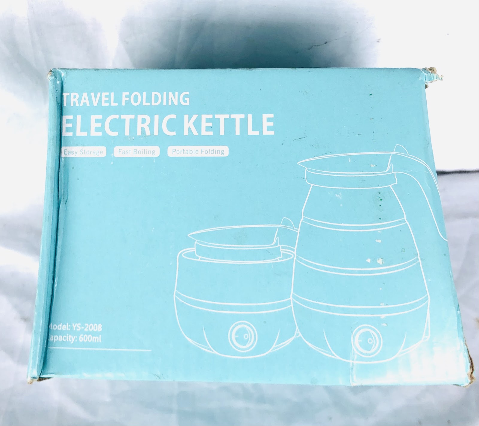 Travel folding electric kettle