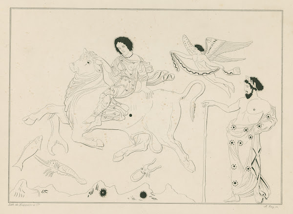 Europa riding on the bull through the sea 1844 1861