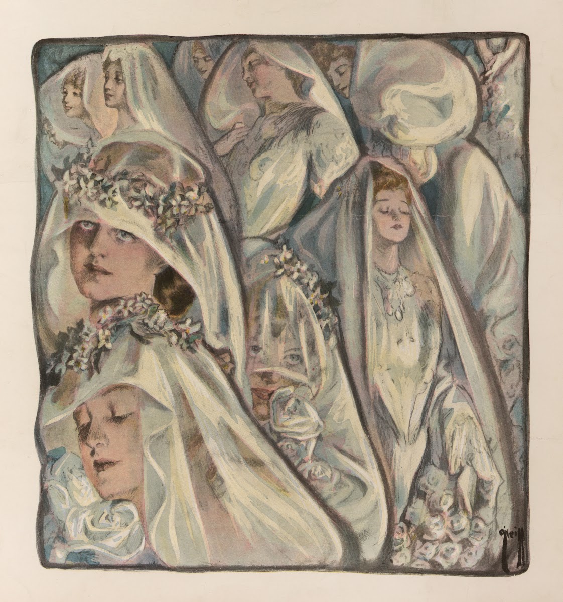 June flowers 1905