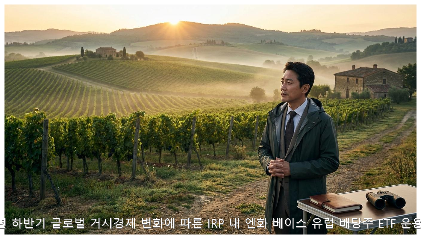 2026년 하반기 글로벌 거시경제 변화에 따른 IRP 내 엔화 베이스 유럽 배당주 ETF 운용 전략 핵심 안내 및 분석 인포그래픽 (4)