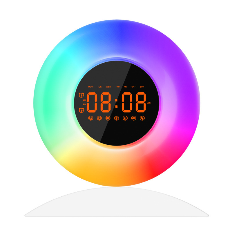 Smart LED Alarm Clock with Sunrise and Sunset Simulation