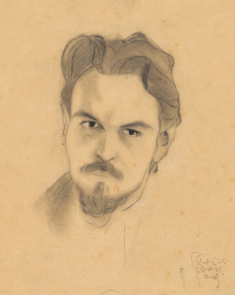 Porträtstudie Anton Peschka 1991
