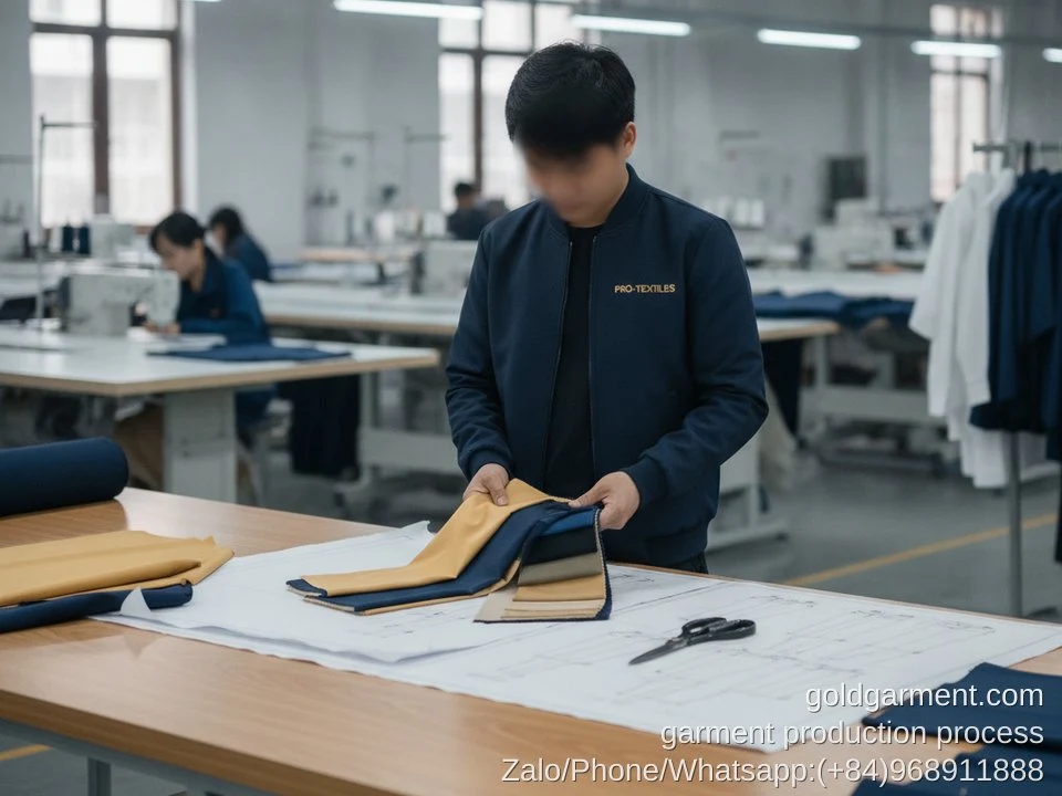Our Production Process: From Design Concept to Bulk Garment Delivery - Gold Garment Vietnam
