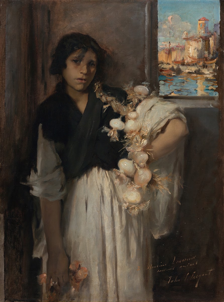 Venetian Onion Seller Circa 1880 1882
