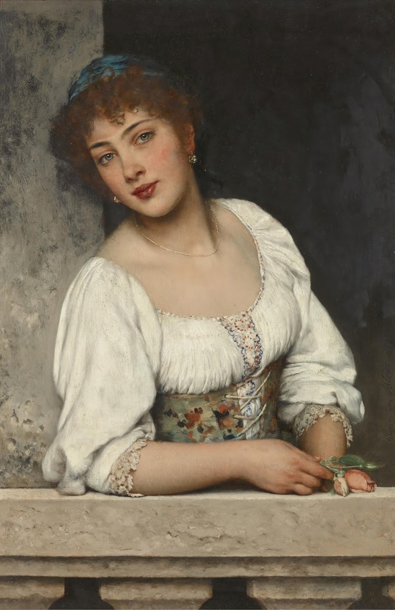 Girl at the Window 1889