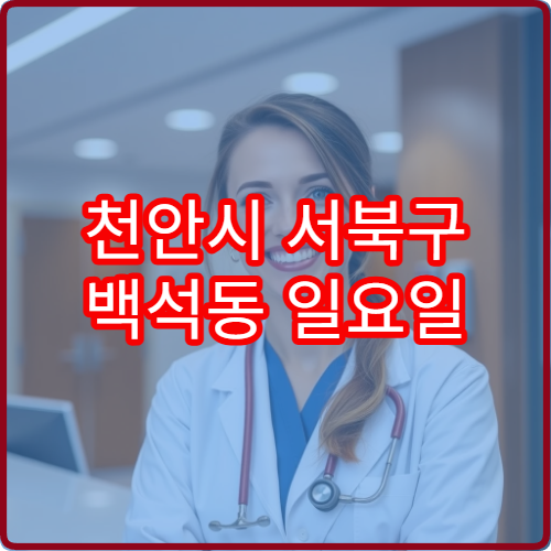 천안시 서북구 백석동 일요일 정형외과 진료 병원 무릎 통증 치료