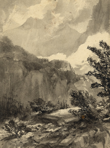 Norwegian landscape 1856 1857