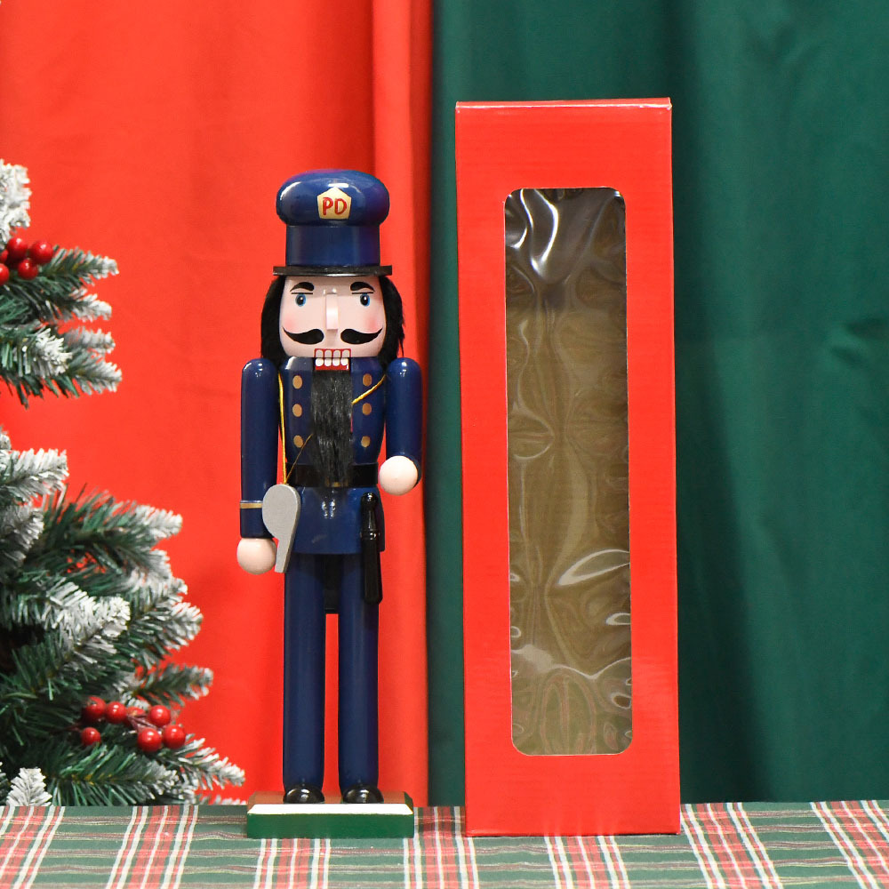 Nutcracker figure, 36 cm, policeman design